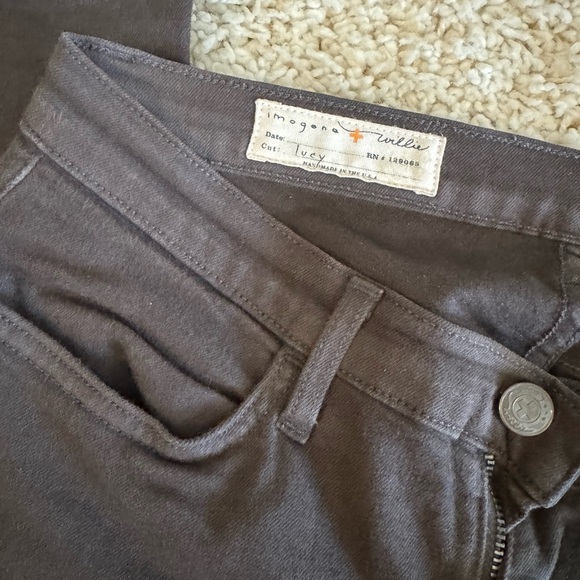 Imogen and Willie LUCY Brown Jean with stretch - Picture 2 of 4